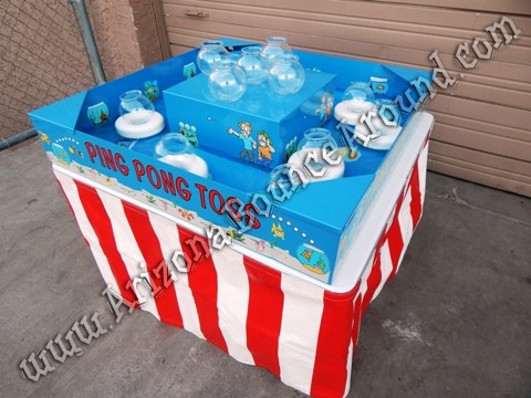 Ping Pong Toss carnival game rentals Colorado Springs